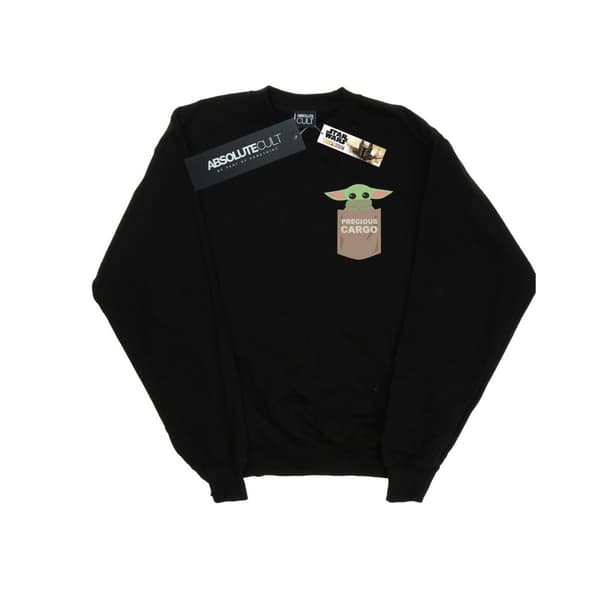 Star Wars Boys The Mandalorian The Child Cargo Pocket Sweatshirt