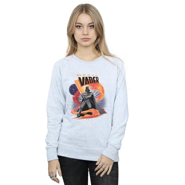 Star Wars Dam/Tjej Darth Vader Swirling Fury Sweatshirt