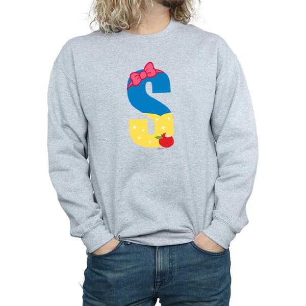 Disney Alphabet S Is For Snow White Sweatshirt för män