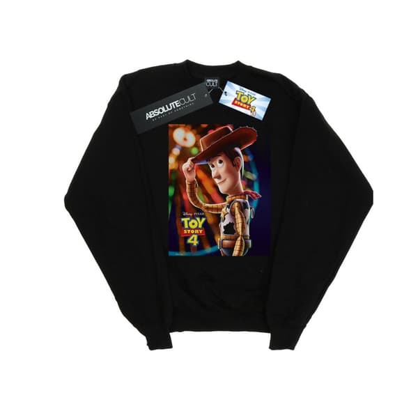 Disney Womens/Ladies Toy Story 4 Woody Poster Sweatshirt