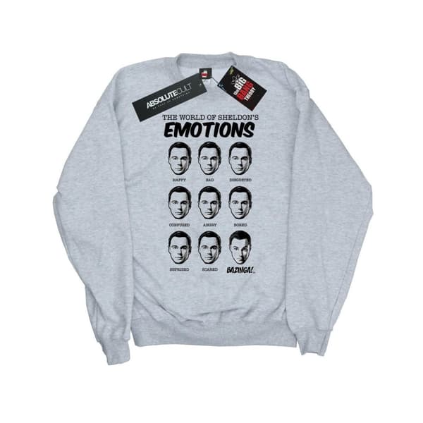The Big Bang Theory Sheldon Emotions-tröja för flickor
