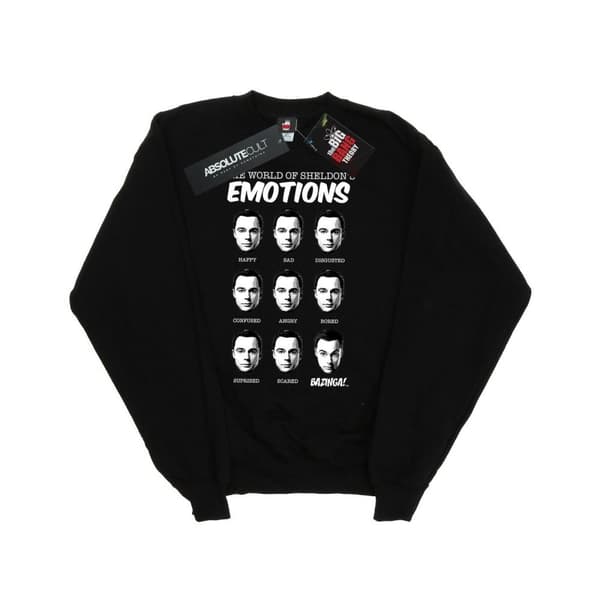The Big Bang Theory Girls Sheldon Emotions Sweatshirt
