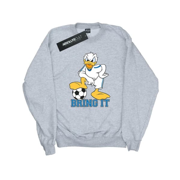 Disney Mens Donald Duck Bring It Sweatshirt