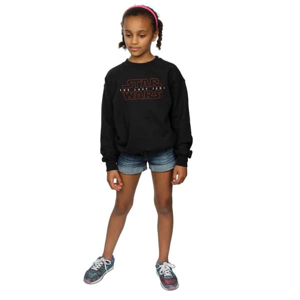 Star Wars Girls The Last Jedi Logo Sweatshirt