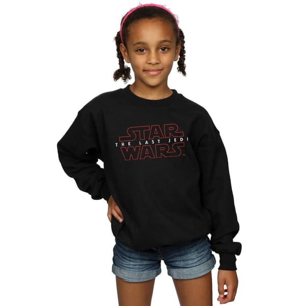 Star Wars Girls The Last Jedi Logo Sweatshirt