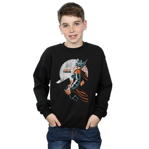 Marvel Pojkar The Mighty Thor Propaganda Sweatshirt med tryck