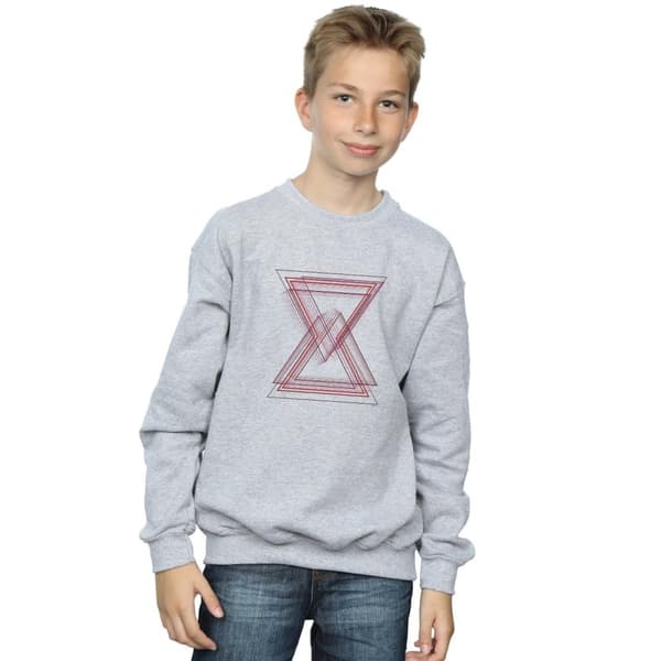 Marvel Boys Avengers Infinity War Black Widow Lines Sweatshirt