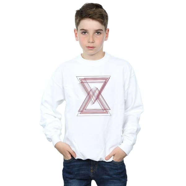 Marvel Boys Avengers Infinity War Black Widow Lines Sweatshirt
