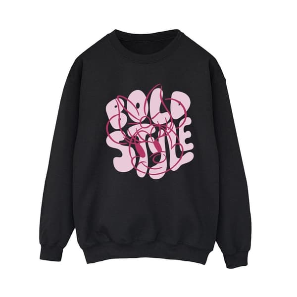 Disney Dam/kvinnor Minnie Mouse Bold Style Sweatshirt
