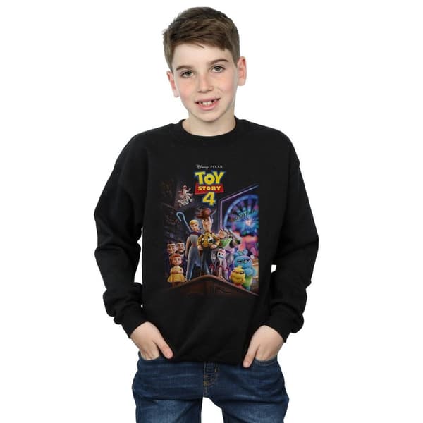 Disney Pojkar Toy Story 4 Crew Poster Sweatshirt