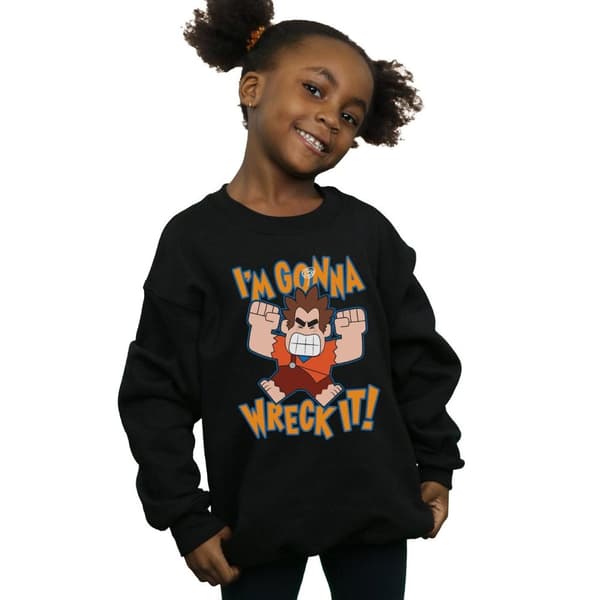 Disney Wreck It Ralph I´m Gonna Wreck It-tröja för flickor