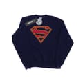 Miniatyrbillede 1 af 3: DC Comics Mens Supergirl Logo Sweatshirt