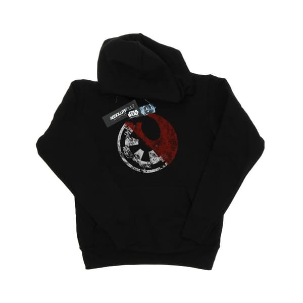 Star Wars Womens/Ladies Rogue One Rusty Emblems Hoodie