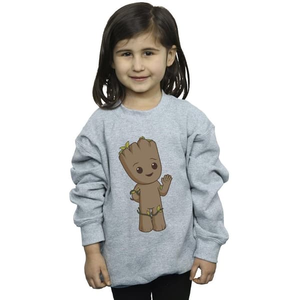 Marvel Girls I Am Groot Cute Groot Sweatshirt
