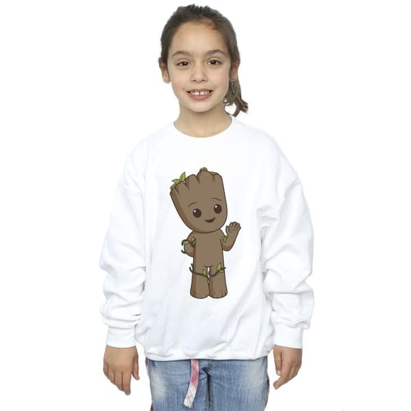 Marvel Girls I Am Groot Cute Groot Sweatshirt