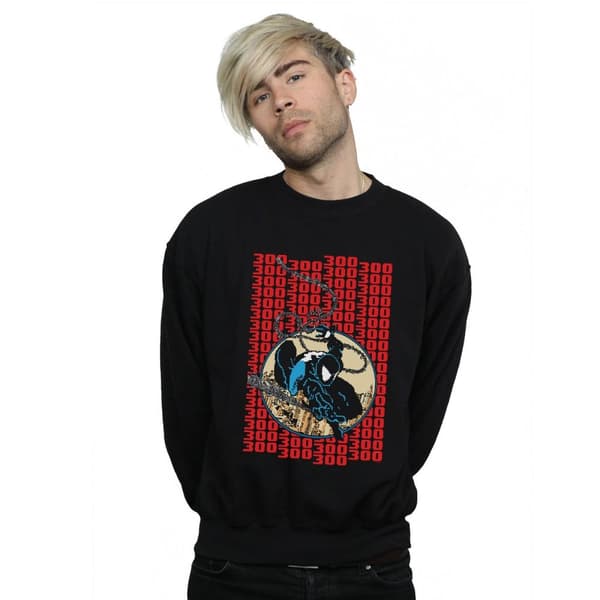 Marvel Mens Spider-Man Pixelated Cover Sweatshirt