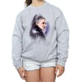 Miniatyrbild 3 av 5: Star Wars Sweatshirt med borstad Leia från Sista Jedi för flickor