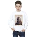 Miniatyrbild 2 av 3: Star Wars Pojkar The Mandalorian Boba Fett Sweatshirt