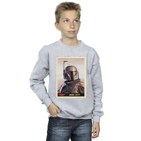 Star Wars Pojkar The Mandalorian Boba Fett Sweatshirt
