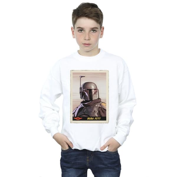 Star Wars Pojkar The Mandalorian Boba Fett Sweatshirt