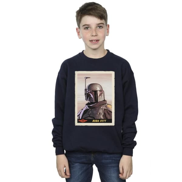 Star Wars Boys The Mandalorian Boba Fett Sweatshirt