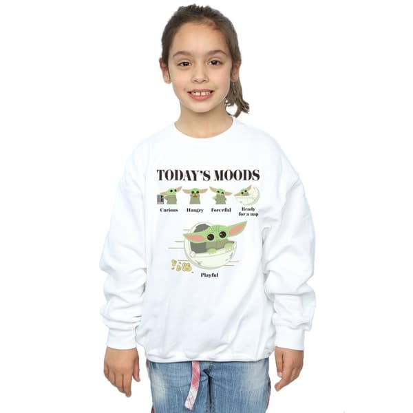 Star Wars Girls The Mandalorian The Child Moods Sweatshirt