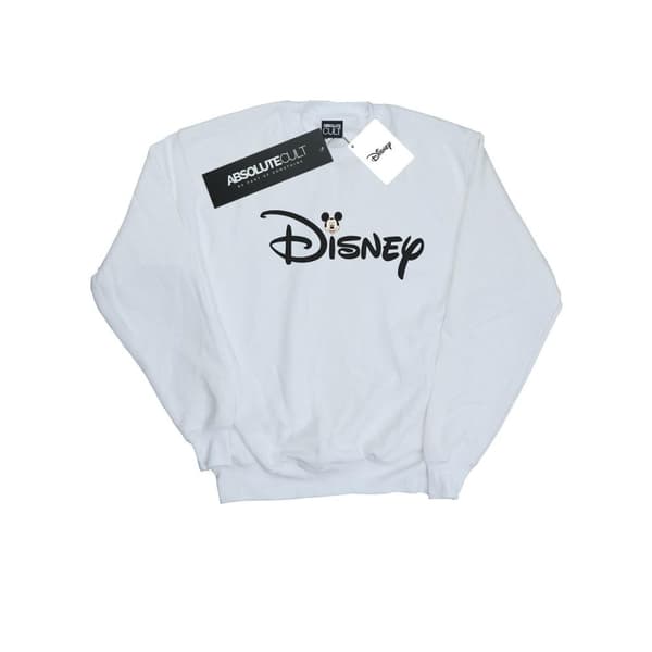 Disney Dam/Tjej Musse Pigg Logo Head Sweatshirt
