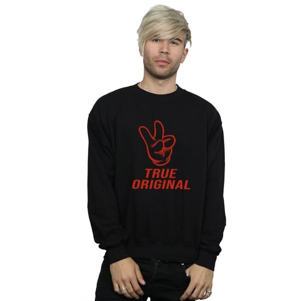 Disney Mens Musse Pigg True Original Sweatshirt