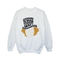 Miniatyrbild 1 av 3: Willy Wonka & The Chocolate Factory Sweatshirt med typiskt Willy Wonka-huvud för flickor