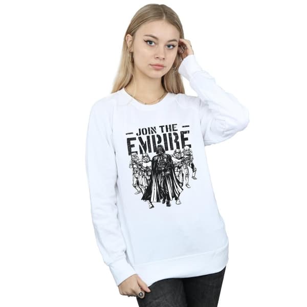Star Wars Womens/Ladies Support The Troops Sweatshirt