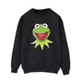Miniatyrbild 1 av 3: Disney Dam/Tjej Mupparna Kermit Huvud Sweatshirt