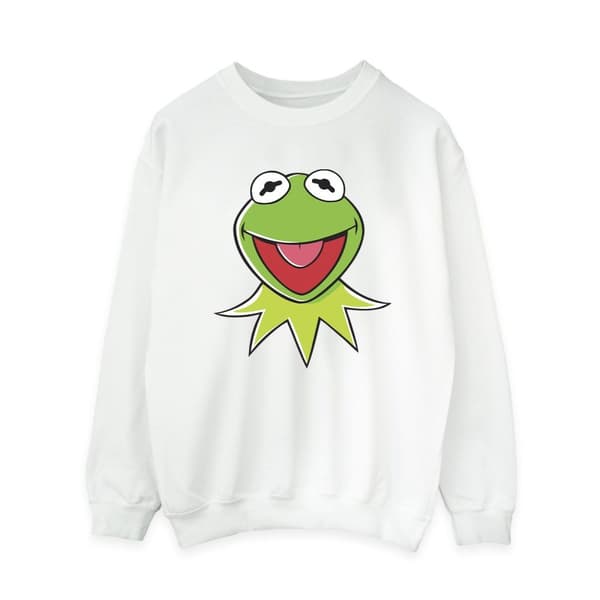Disney Womens/Ladies Muppets Kermit Head Sweatshirt