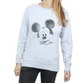 Miniatyrbild 3 av 5: Disney Dam/Tjej Musse Pigg Text Face Sweatshirt