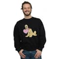 Miniatyrbild 2 av 3: Disney Mens Pluto Love Heart Sweatshirt
