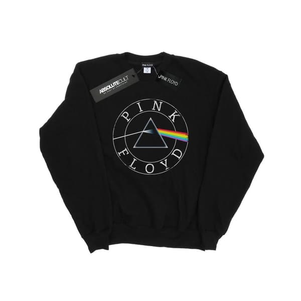 Pink Floyd Womens/Ladies Prism Circle Logo Sweatshirt Black M