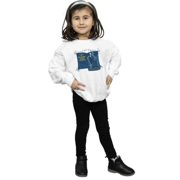 Disney Nightmare Before Christmas Jack And The Well - Sweatshirt för flickor