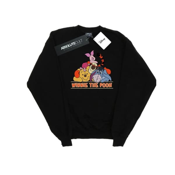 Disney Girls Winnie The Pooh Group Sweatshirt