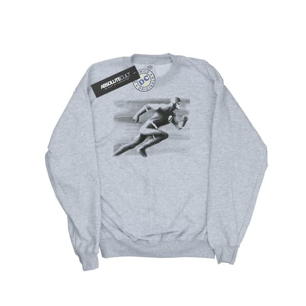 DC Comics Womens/Ladies The Flash Spot Racer Sweatshirt