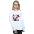 Miniatyrbild 2 av 3: Disney Sweatshirt i serietidningsstil med Mulan-film för damer/damer