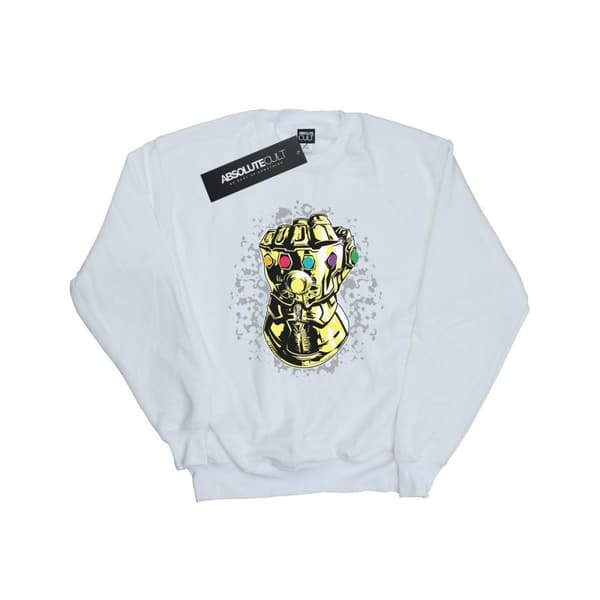 Marvel Mens Avengers Infinity War Thanos Fist Sweatshirt