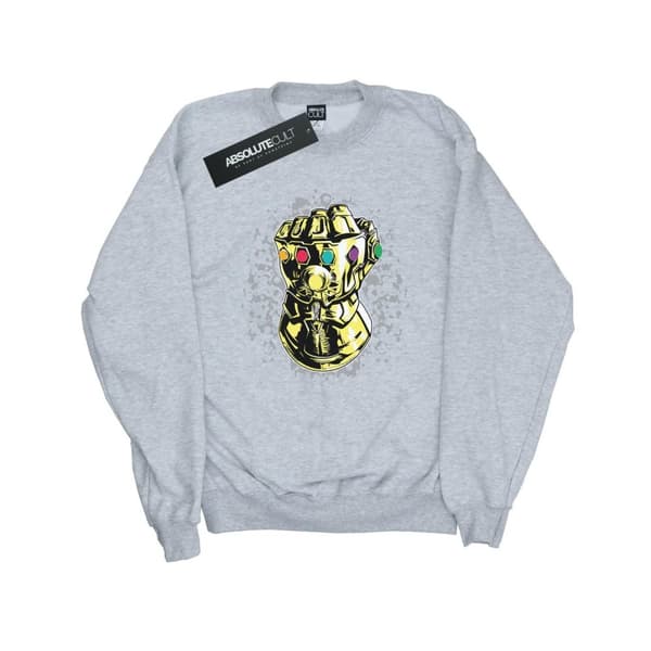 Marvel Mens Avengers Infinity War Thanos Fist Sweatshirt