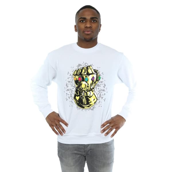 Marvel Mens Avengers Infinity War Thanos Fist Sweatshirt
