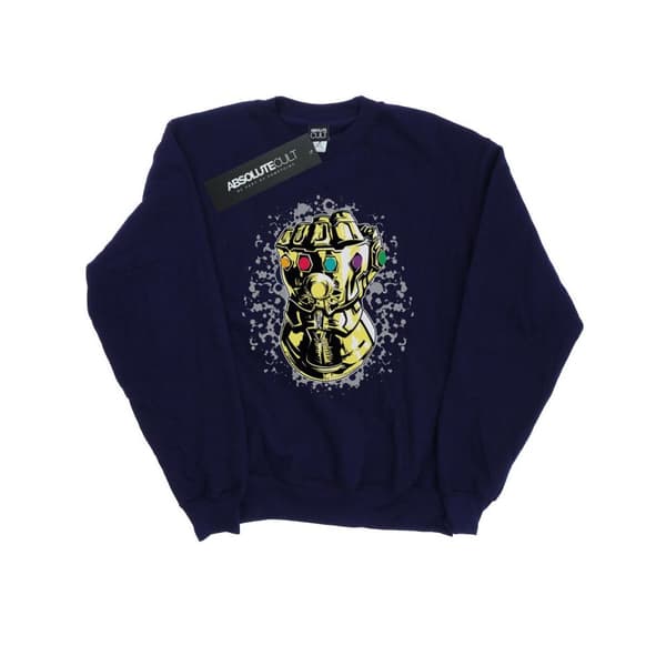 Marvel Mens Avengers Infinity War Thanos Fist Sweatshirt