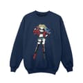 Miniatyrbild 1 av 3: DC Comics Harley Quinn Standing Pose-tröja för flickor