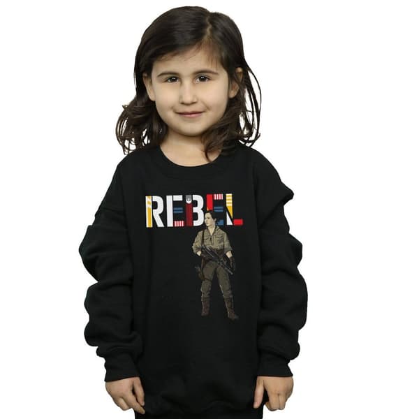 Star Wars Girls The Rise Of Skywalker Rebel Rose Sweatshirt