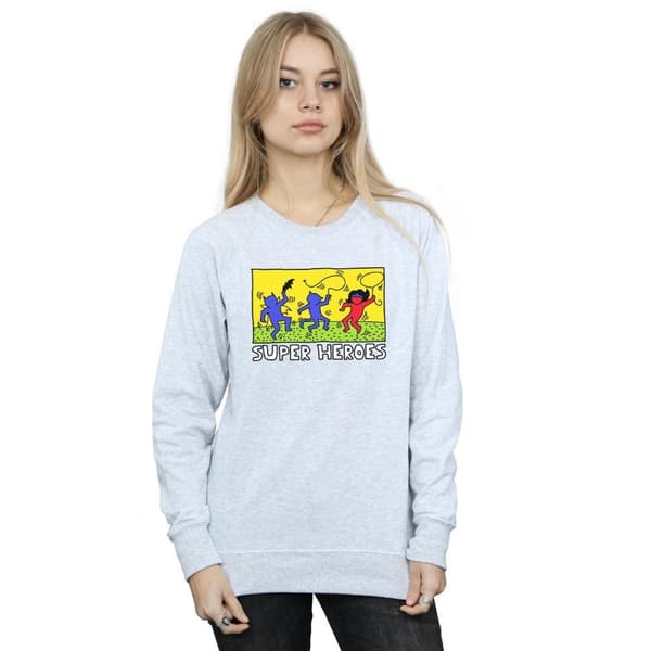 DC Comics Womens/Ladies Batman Pop Art Sweatshirt