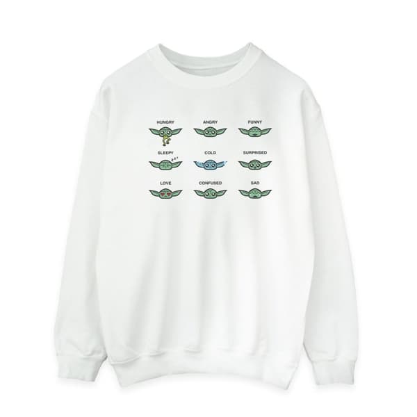 Star Wars Mens Mandalorian Grogu Mood Sweatshirt