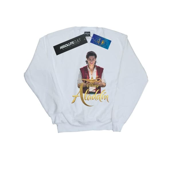 Disney Mens Aladdin Movie Aladdin Photo Sweatshirt