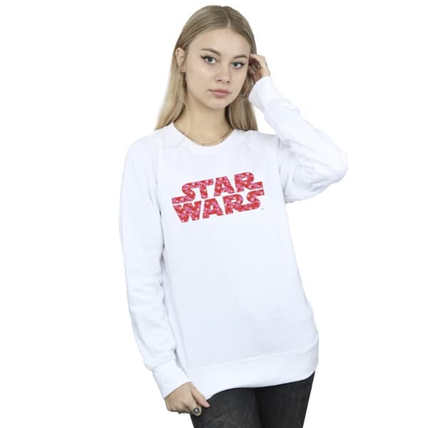 Star Wars Sweatshirt med hjärtlogotyp för kvinnor/damer