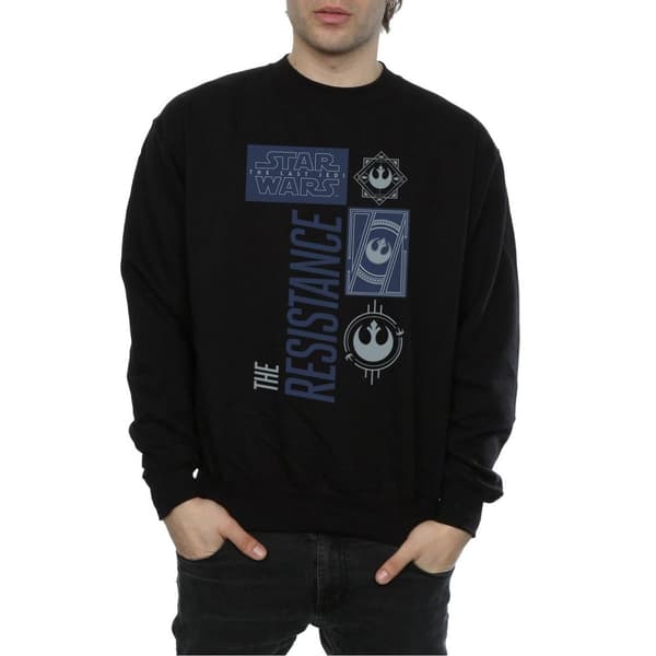 Star Wars Mens The Last Jedi The Resistance Sweatshirt